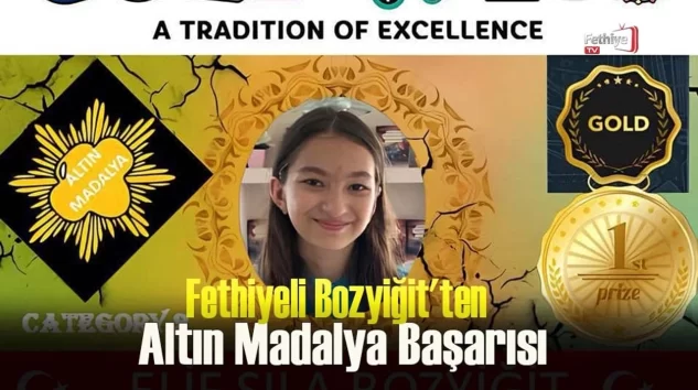 Fethiyeli Bozyiğit’ten Altın Madalya Başarısı
