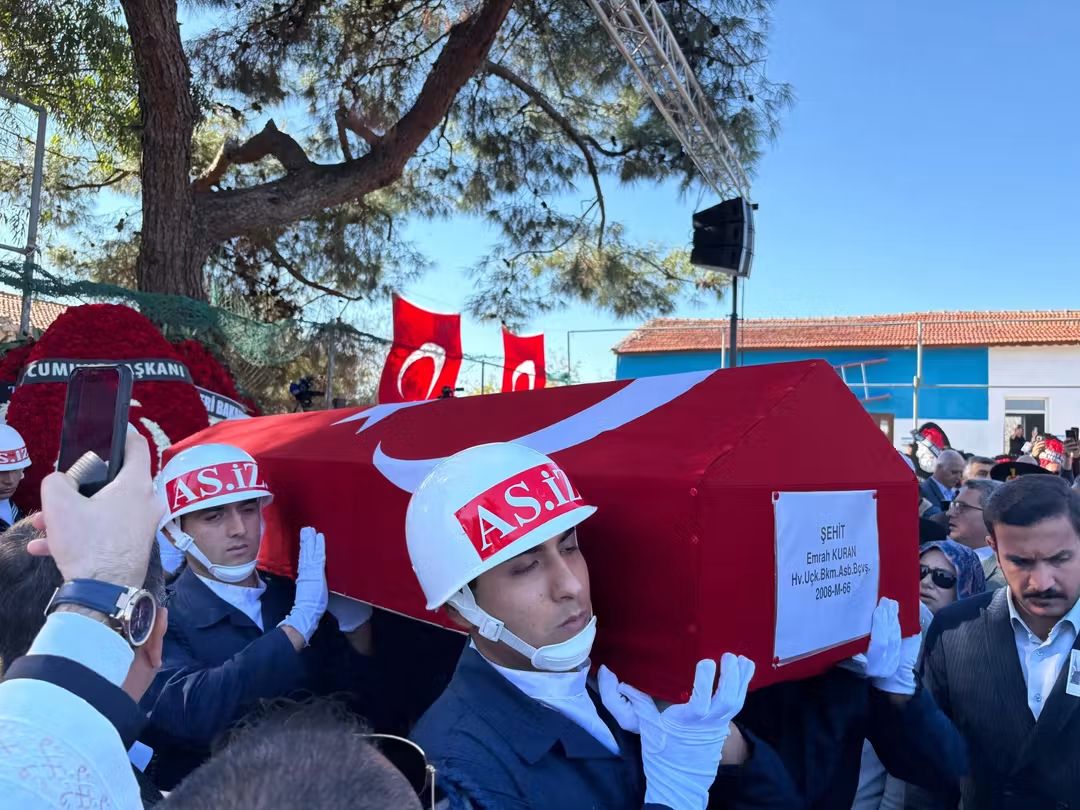 ŞEHİT EMRAH KURAN, MİLAS’TA SON YOLCULUĞA UĞURLANDI