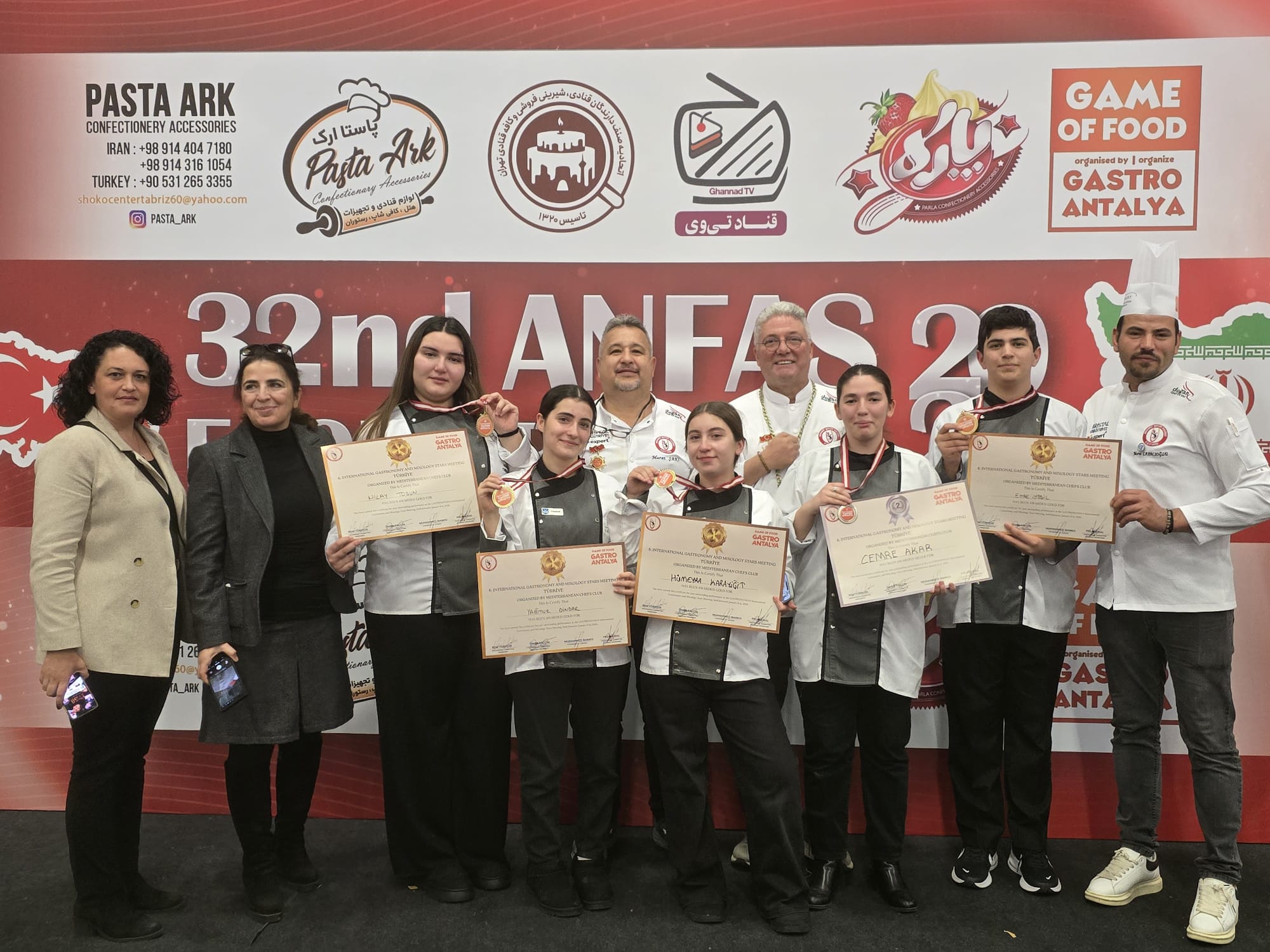 MUĞLA’LI GENÇ ŞEFLER  ALTIN MADALYALARI TOPLADI