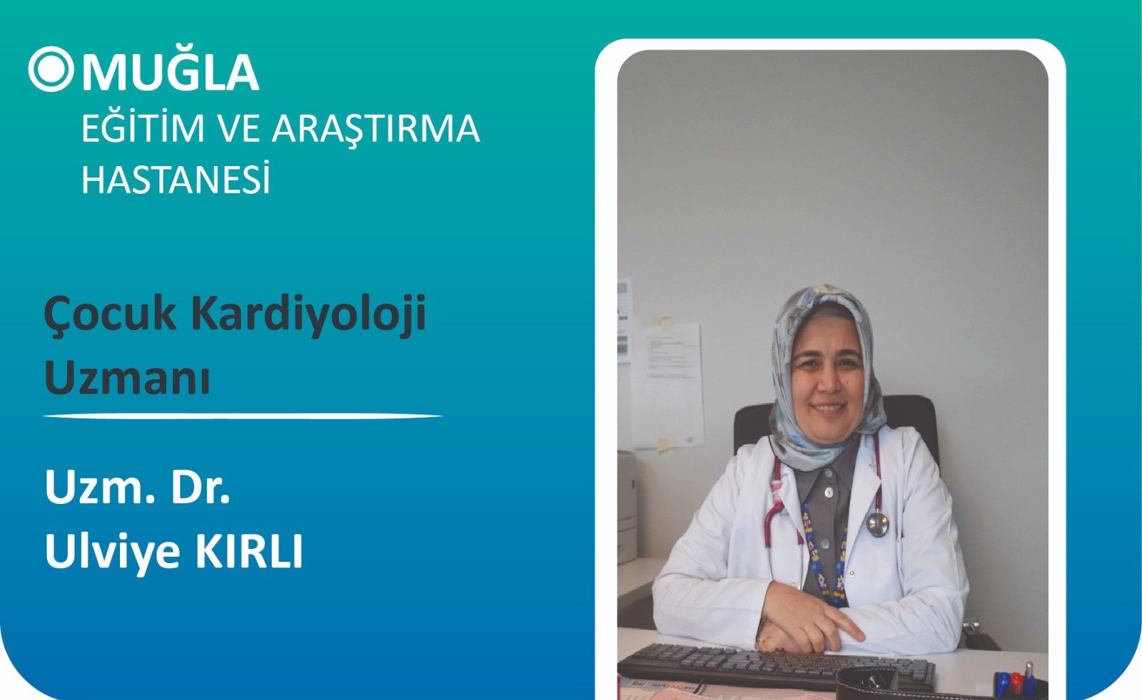 EĞİTİM ARAŞTIRMA HASTANESİ’NDE KIRLI ÇOCUK KARDİYOLOJİSİ OLARAK GÖREVE BAŞLADI