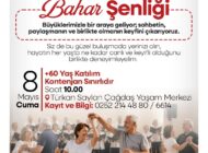 Menteşe’de 60 Yaş Üstü İçin Bahar Şenliği
