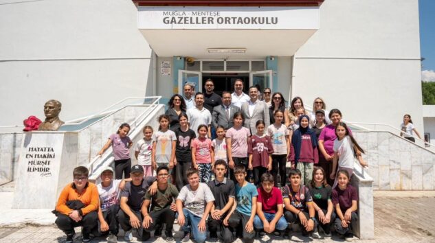 GAZELLER ORTAOKULU KÜTÜPHANESİ YENİLENDİ
