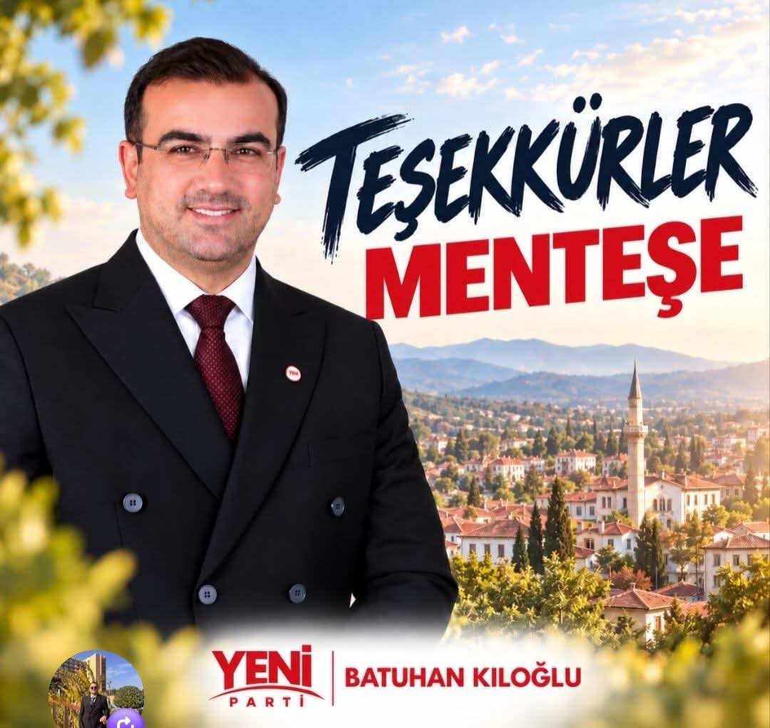BATUHAN KKOLOĞLU YENİ PARTİ MENTEŞE İLÇE BAŞKANI SEÇİLDİ