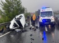 MUĞLA’DA KAZA 1ÖLÜ 2 YARALI